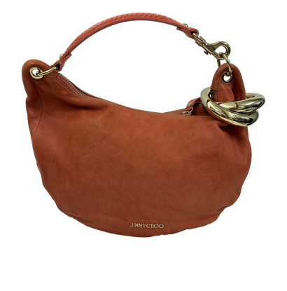 Bracelet Bag, 380&euro;, Bolso, Rosa, Animal - Piel, Vista frontal